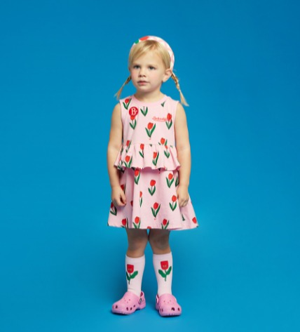 All Over Tulip Baby Sleeveless Dress