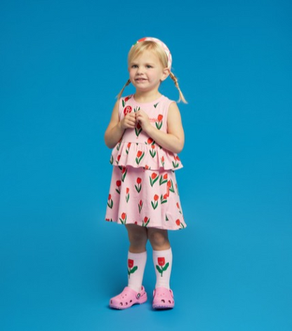 All Over Tulip Baby Sleeveless Dress