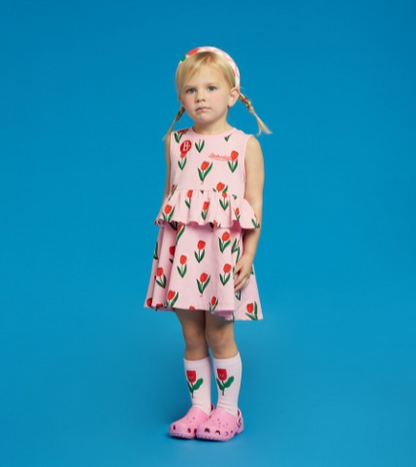 All Over Tulip Baby Sleeveless Dress