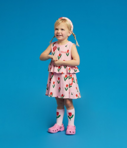 All Over Tulip Baby Sleeveless Dress