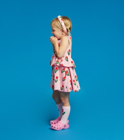 All Over Tulip Baby Sleeveless Dress