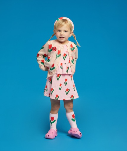 All Over Tulip Baby Sleeveless Dress