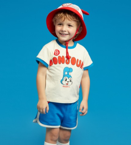 Bonjour Baby Color Block Shorts