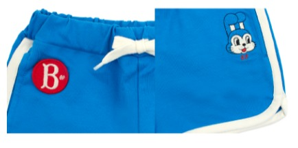 Bonjour Baby Color Block Shorts