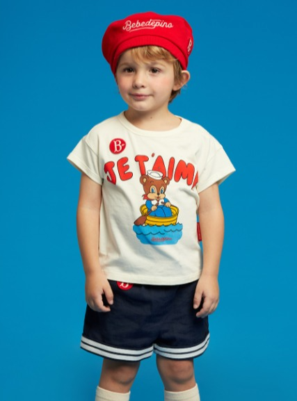 Je taime baby short sleeve tee