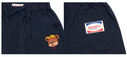 Theo baby rollup short pants