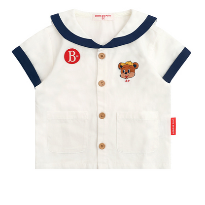 Theo baby sailor shirt